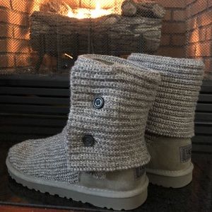 UGG Australia Classic Cardy Knit Boot Women’s-8
